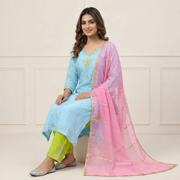 Sky_Blue_Cotton_Unstiched_Suit_Set_For_Women
