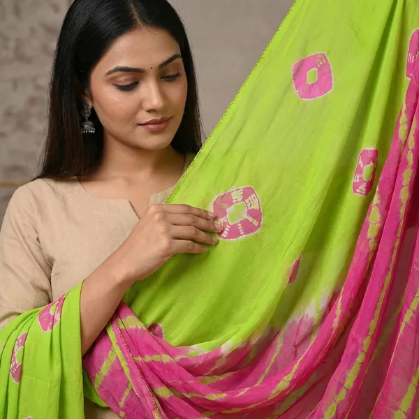 Green_Cotton_Unstiched_Suit_Set_For_Women