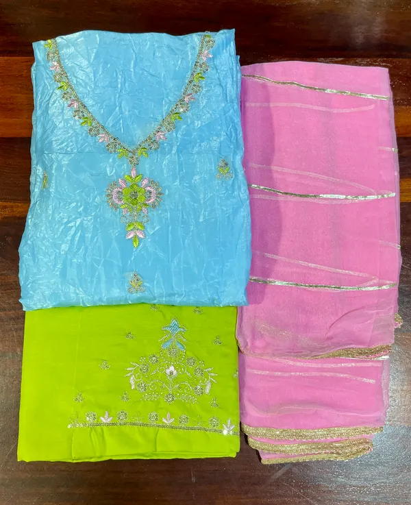 Sky_Blue_Cotton_Unstiched_Suit_Set_For_Women