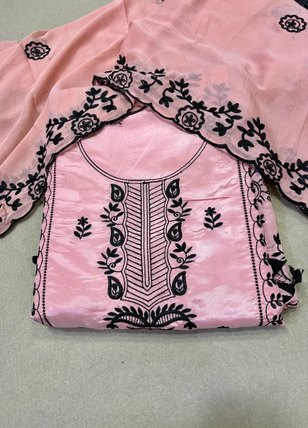Peach_Cotton_Unstiched_Suit_Set_For_Women