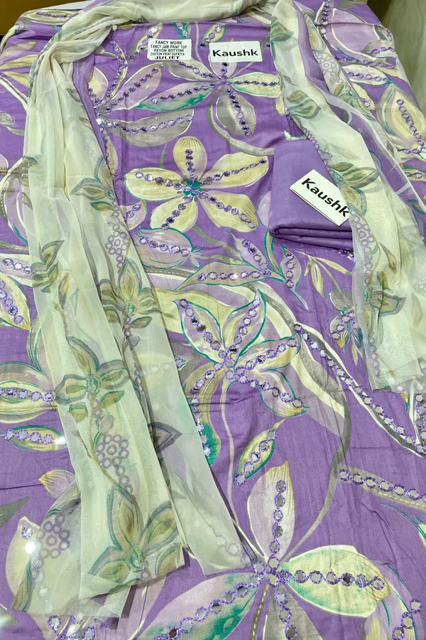 Purple_Cotton_Unstiched_Suit_Set_For_Women