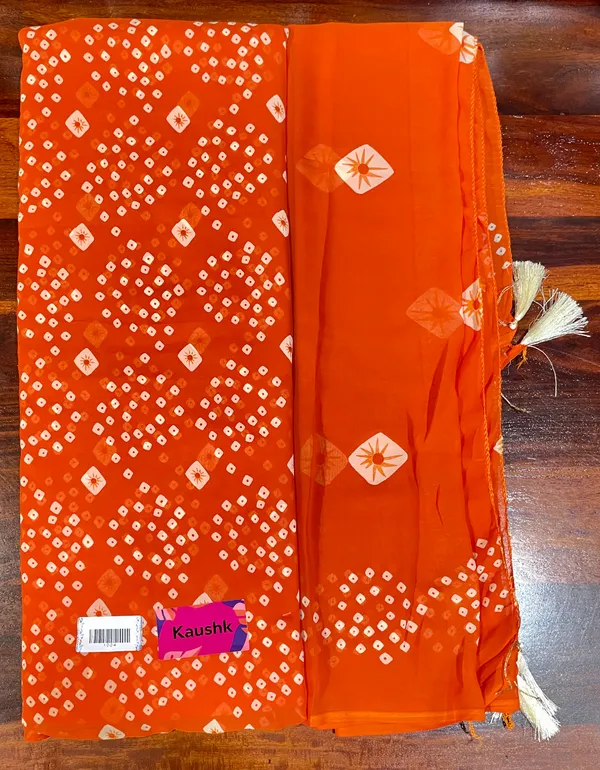 Orange_Cotton_Unstiched_Suit_Set_For_Women
