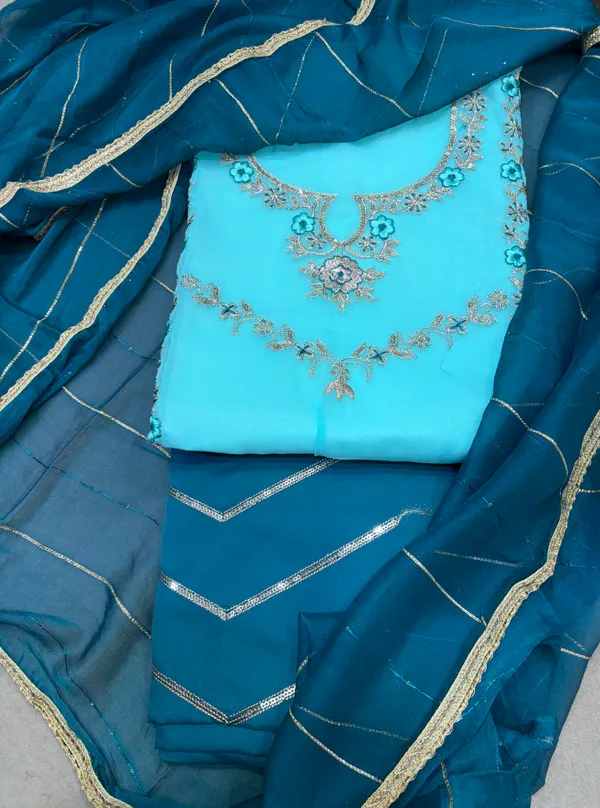 Yellow_Cotton_Unstiched_Suit_Set_For_Women