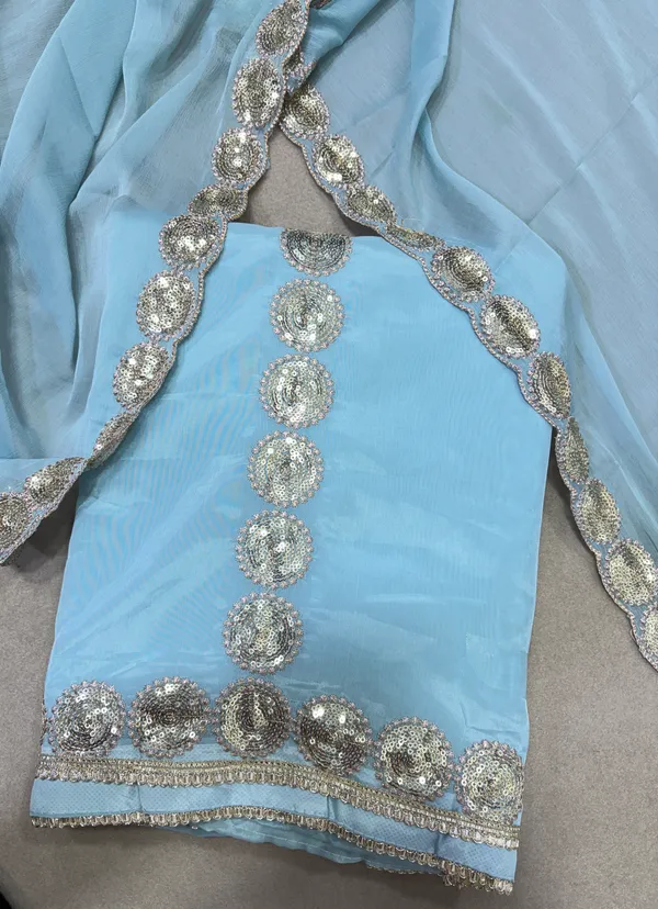 Sky_Blue_Cotton_Unstiched_Suit_Set_For_Women