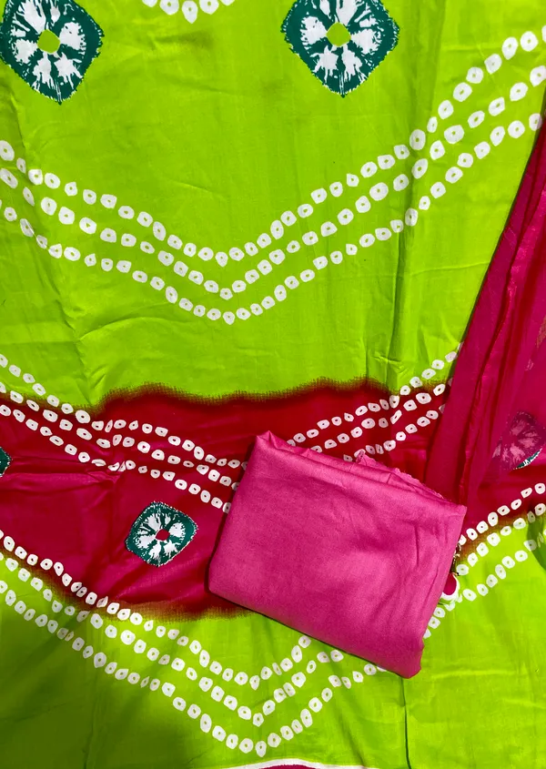 Green_Cotton_Unstiched_Suit_Set_For_Women