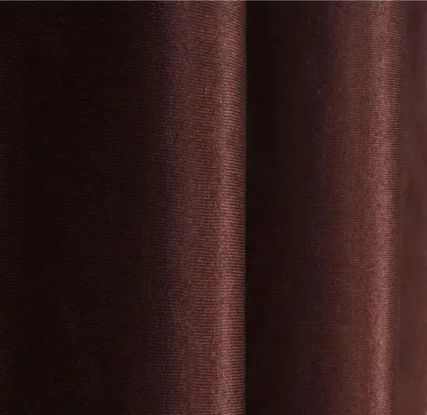 Brown_Long_Crush_Polyester_Curtain_For_Door