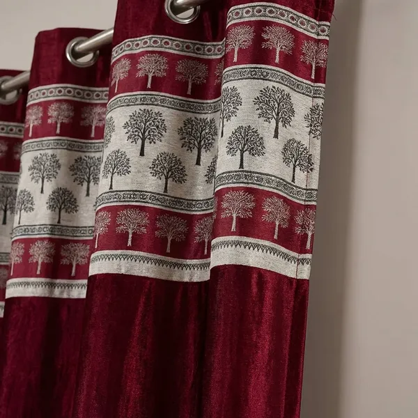 SIGNATURE_TREE_MARROON_CURTAIN_LIVING_ROOM_BEDROOM__CHILDREN_ROOM