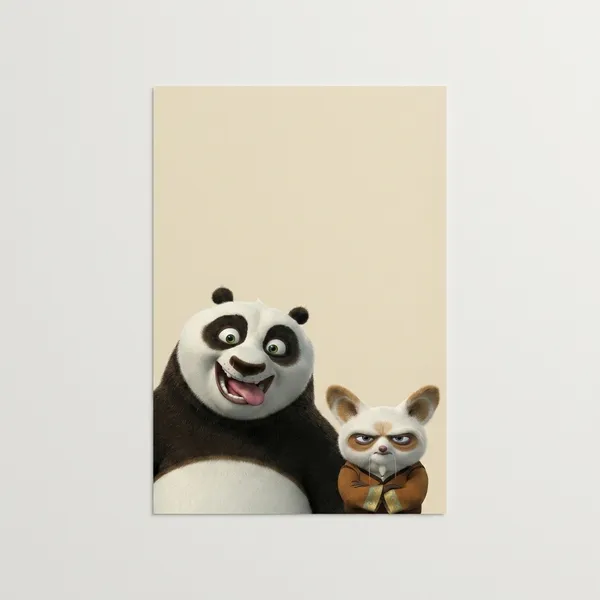 Po_Panda_x_Master_Shifu_||_Cartoon_Poster