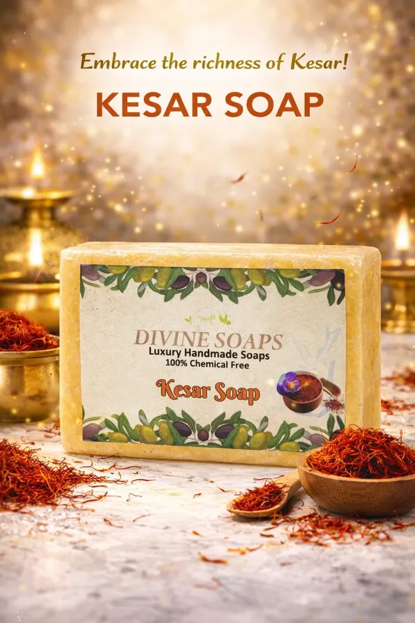 Paraben_&_Sulphate_Free_Kesar_Saffron_Luxury_Handmade_Soap_(Pack_Of_3)