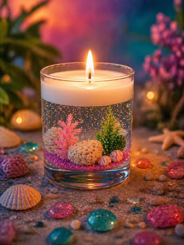 Decorative_Handmade_Gel_Aquarium_Jar_Candle_(Pack_Of_2)