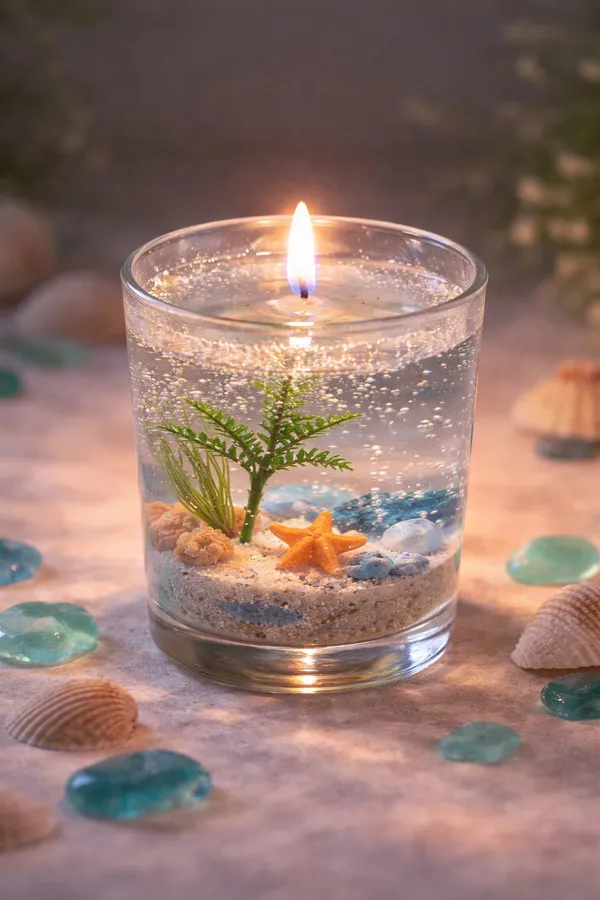 Decorative_Handmade_Gel_Aquarium_Jar_Candle_(Pack_Of_2)