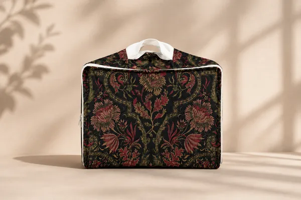 Trendy__Red__Handmade_Bag