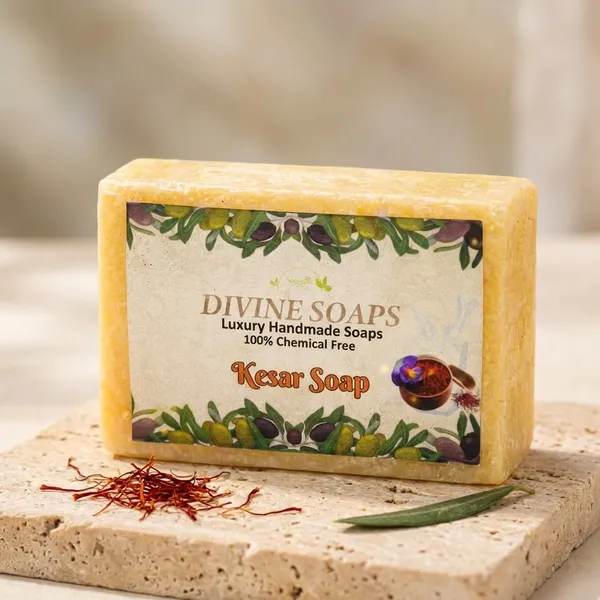 Paraben_&_Sulphate_Free_Kesar_Saffron_Luxury_Handmade_Soap_(Pack_Of_3)