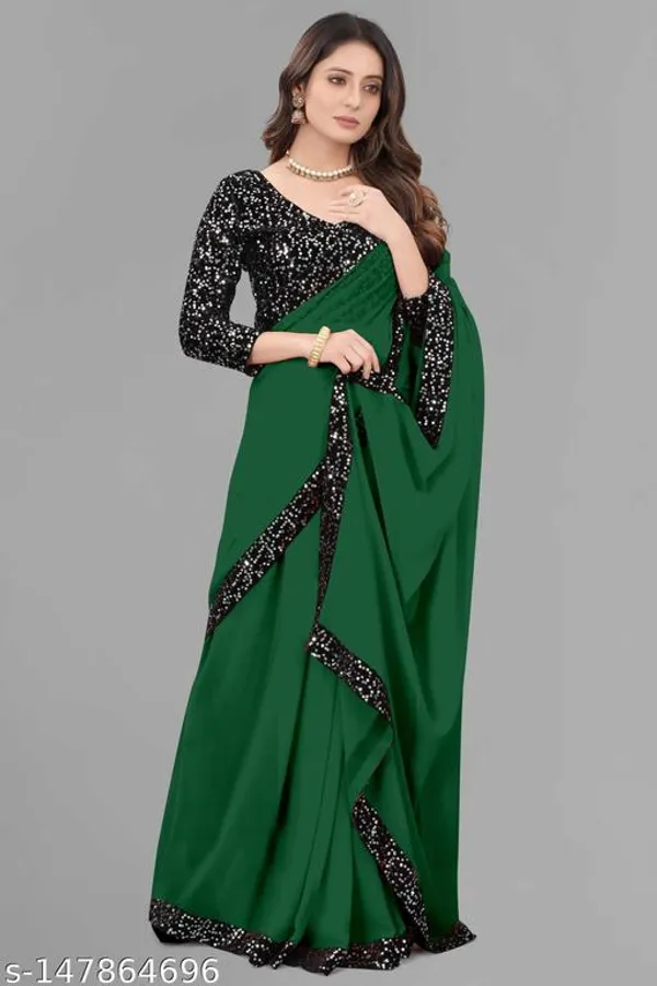 Self_Design_Dyed_Bollywood_Georgette_Art_Silk_Saree