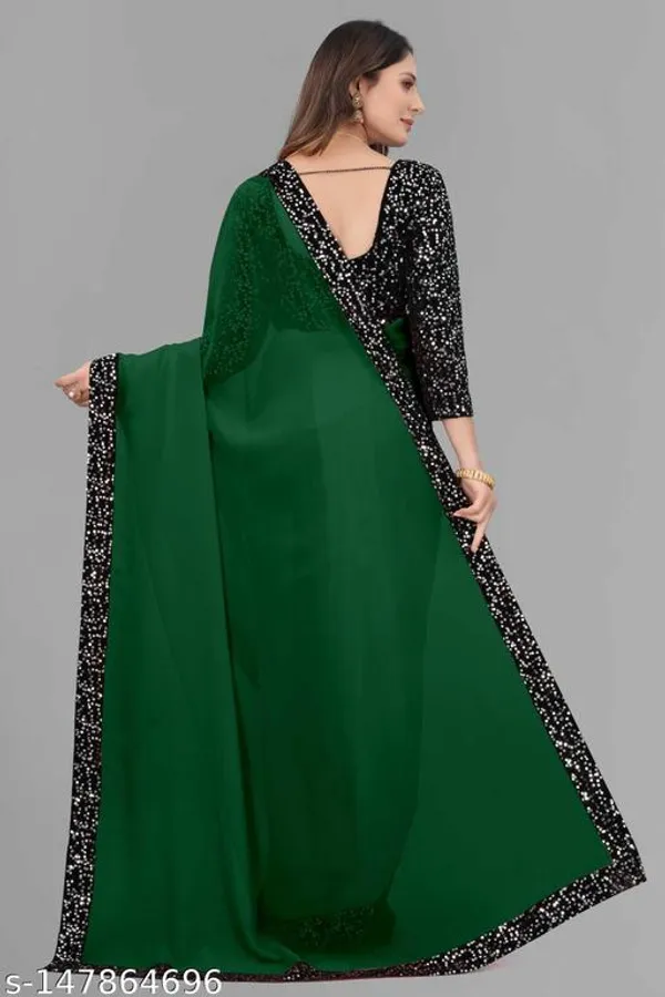Self_Design_Dyed_Bollywood_Georgette_Art_Silk_Saree