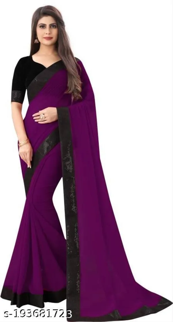 Embellished_Bollywood_Georgette_Saree