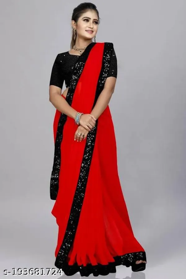 Embellished_Bollywood_Georgette_Saree