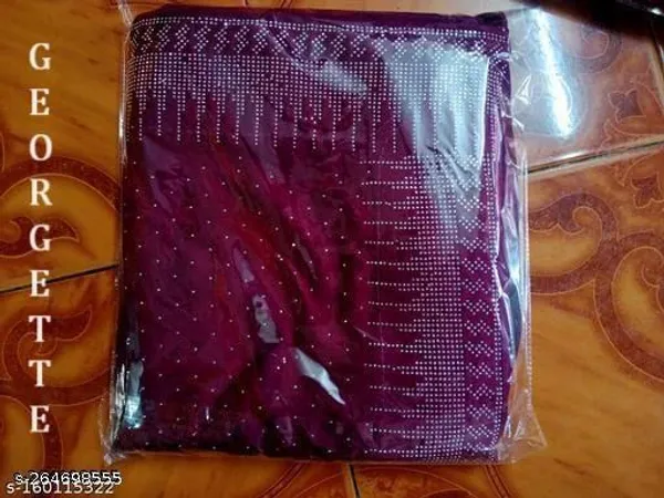 Wine_Swarovski_Crystal_Diamond_Self_Design_Applique_Hand_Painted_Bollywood_Georgette_Saree_Diamond_Work_And_Traditional_Bollywood_Party_Wear_Fancy_Saree