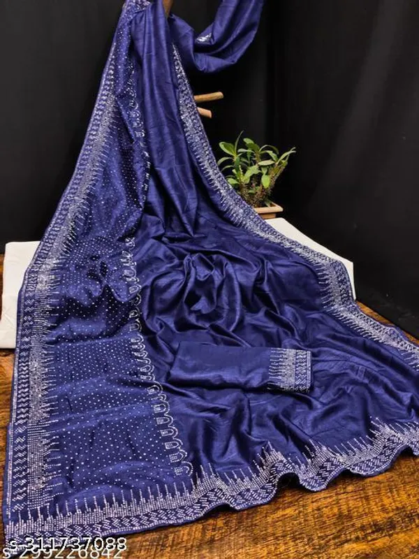 Attractive_New_Design_Fancy_Saree_With_Swarovski_Daimond_Hotfix_Diamond_Work_Party_Wear_Festive_Wear_Saree
