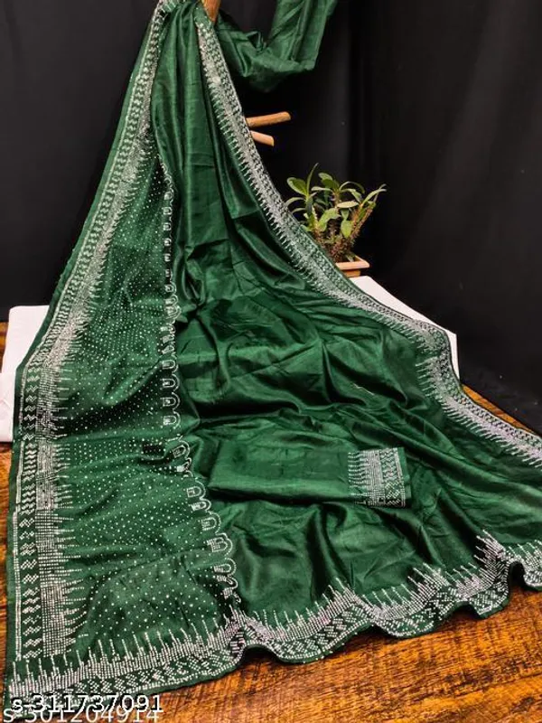 Attractive_New_Design_Fancy_Saree_With_Swarovski_Daimond_Hotfix_Diamond_Work_Party_Wear_Festive_Wear_Saree