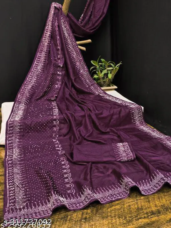 Attractive_New_Design_Fancy_Saree_With_Swarovski_Daimond_Hotfix_Diamond_Work_Party_Wear_Festive_Wear_Saree