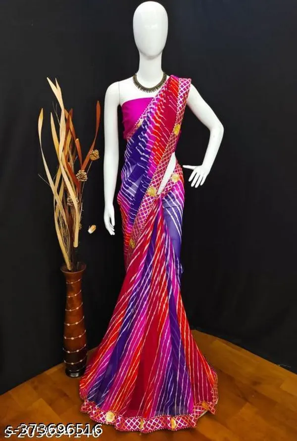 Shivadit_Collection_New_Colour_Added_In_Gotta_Patti_Design_Beutifull_Laheriya_Design_All_Over_Saree_With_Gota_Border_Traditional_Colours_With_Full_Finish_And_Boutique_Look