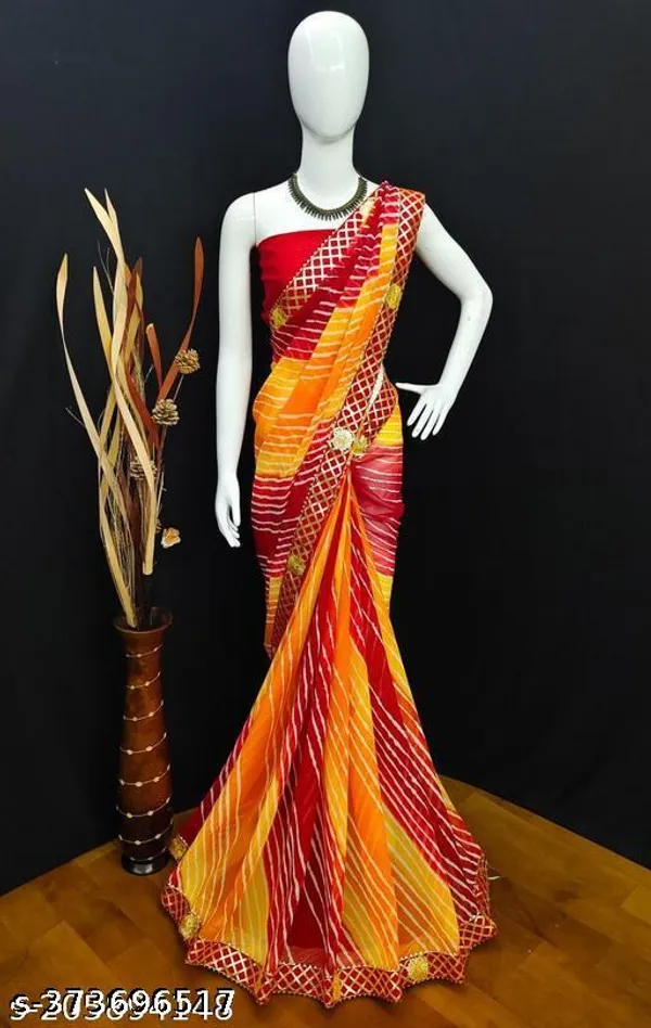 Shivadit_Collection_New_Colour_Added_In_Gotta_Patti_Design_Beutifull_Laheriya_Design_All_Over_Saree_With_Gota_Border_Traditional_Colours_With_Full_Finish_And_Boutique_Look