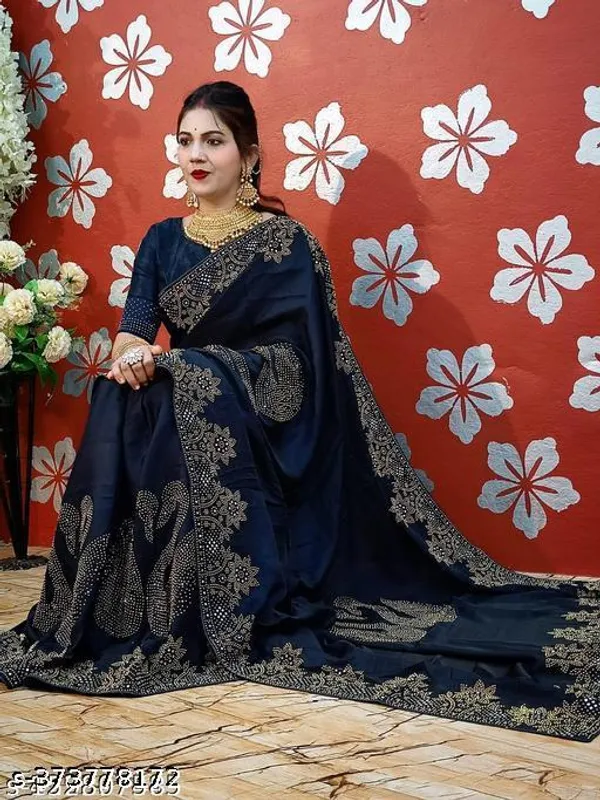 Diamond_Work_Traditional_Fancy_Saree