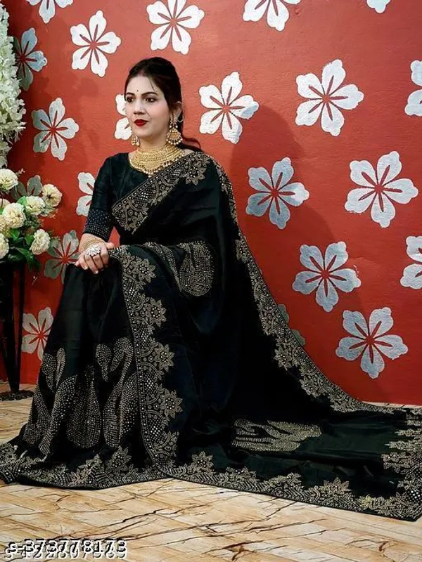 Diamond_Work_Traditional_Fancy_Saree