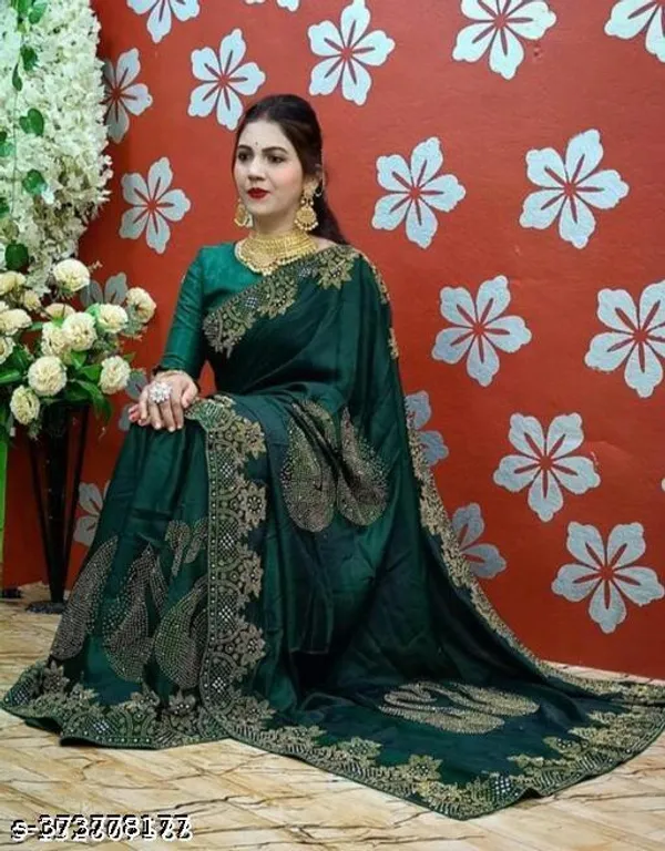 Diamond_Work_Traditional_Fancy_Saree