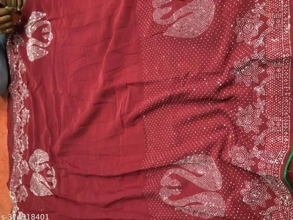 Diamond_Work_Fashionable_Trendy_Saree_2