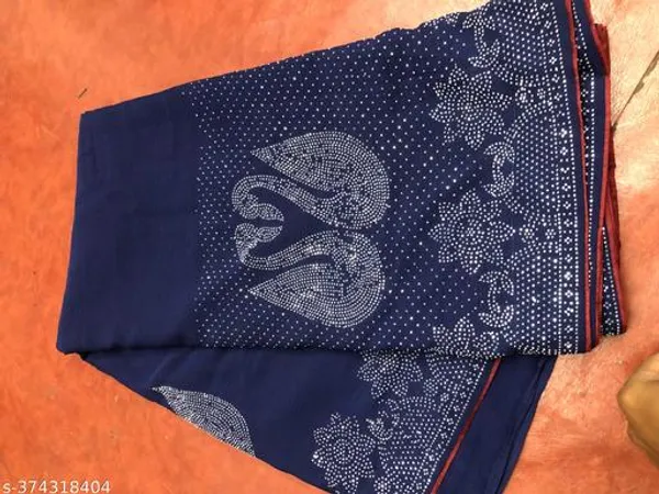 Diamond_Work_Fashionable_Trendy_Saree_2