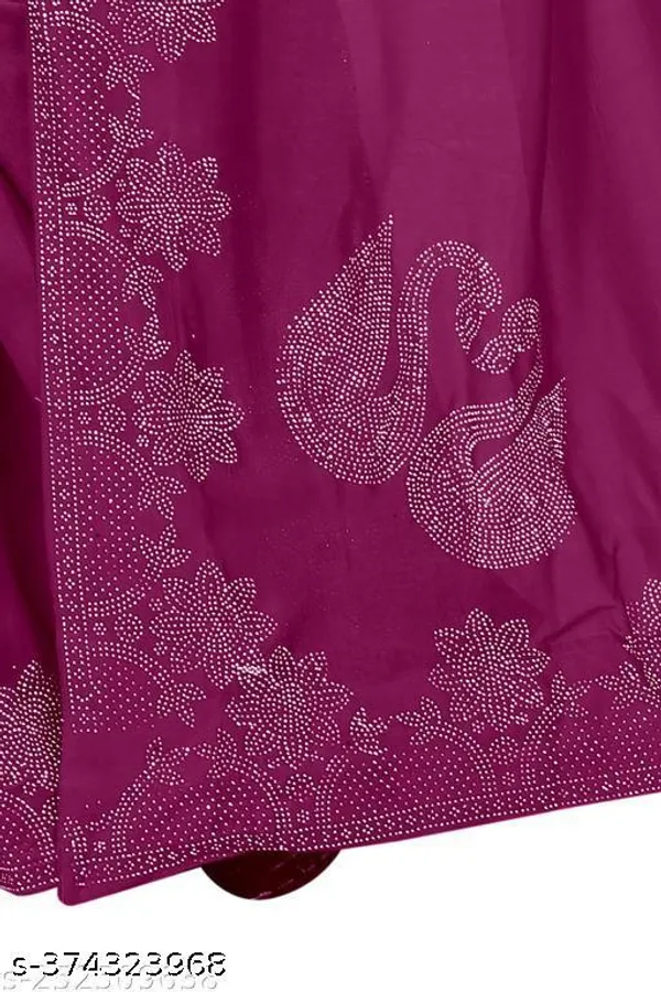 Georgette_Silk_Swarovski_Stone_Work_Saree_With_Banglori_Stone_Work_Blouse