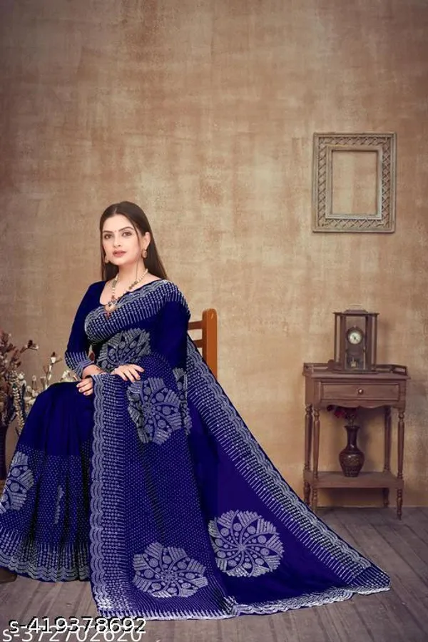 Georgette_Silk_Attractive_New_Design_Fancy_Saree_With_Swarovski_Daimond_Hotfix_Diamond_Work_Party_Wear_Festive_Wear_Saree