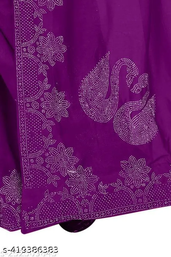 Diamond_Work_Fashionable_Trendy_Saree_2