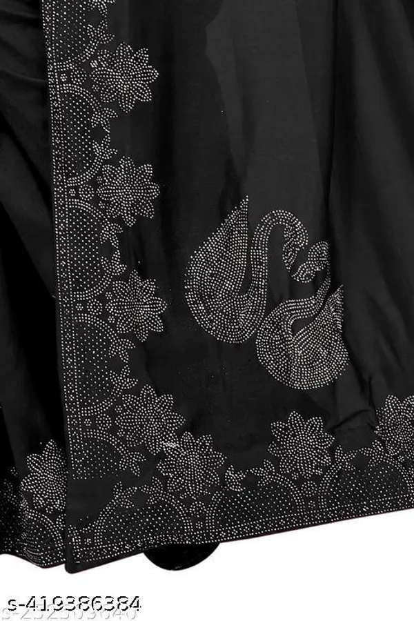Diamond_Work_Fashionable_Trendy_Saree_2