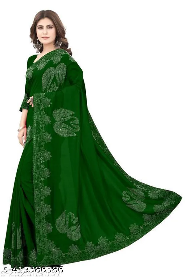 Diamond_Work_Fashionable_Trendy_Saree_2