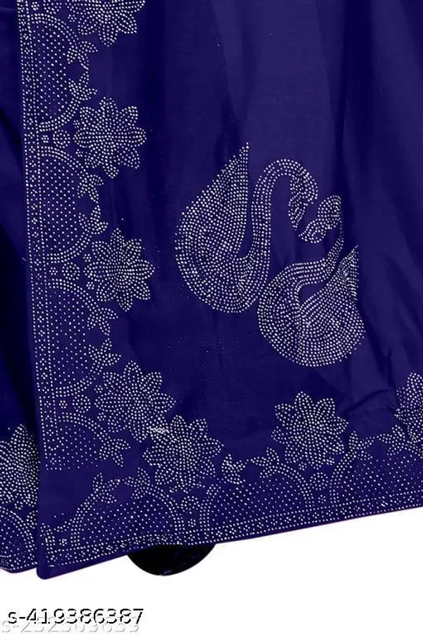 Diamond_Work_Fashionable_Trendy_Saree_2