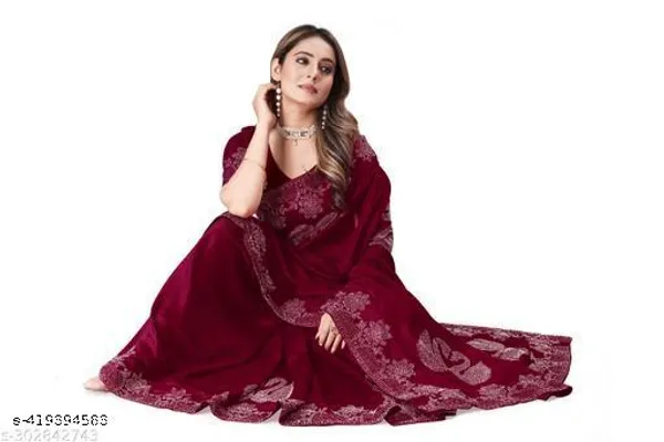 Diamond_Work_Fashionable_Trendy_Saree_2