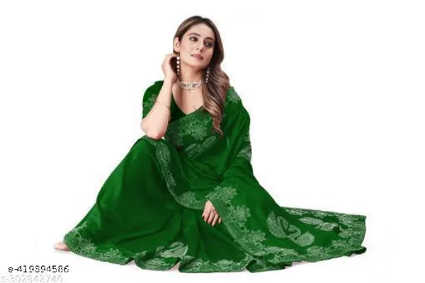 Diamond_Work_Fashionable_Trendy_Saree_2