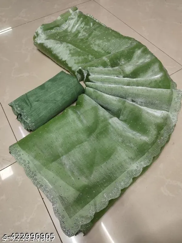 Barbari_Siroski_And_Hand_Work_Saree_With_Blouse_Piece
