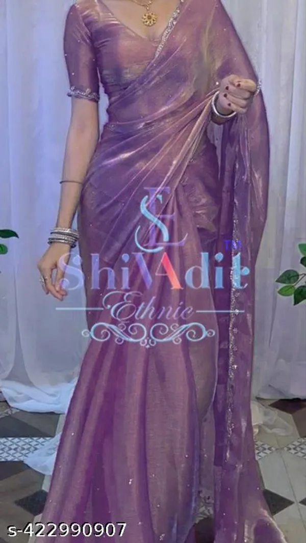 Barbari_Siroski_And_Hand_Work_Saree_With_Blouse_Piece