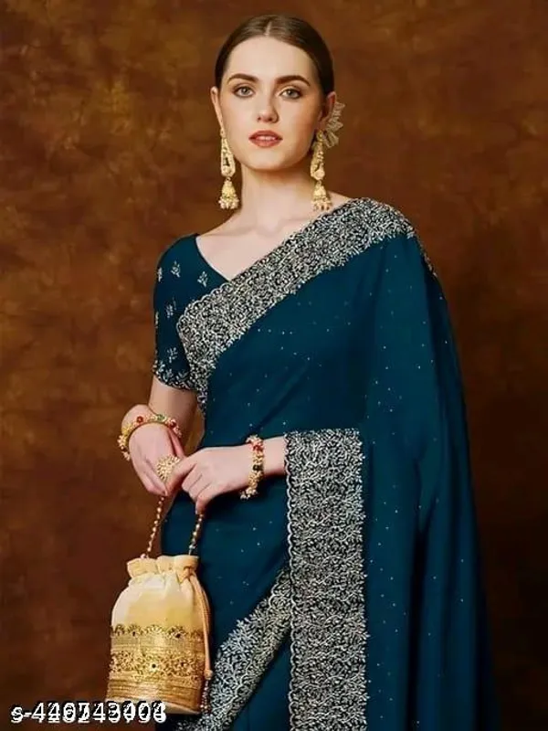 Bollywood_High_Quality_Heavy_Blooming_Vichiitra_Silk_With_Zari_Embroidery_Work_Srone_Work_Saree