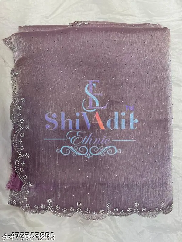 Jimmy_Cohd_Designer_Saree_With_Hand_Work_Lace_With_Party_Wear_Saree