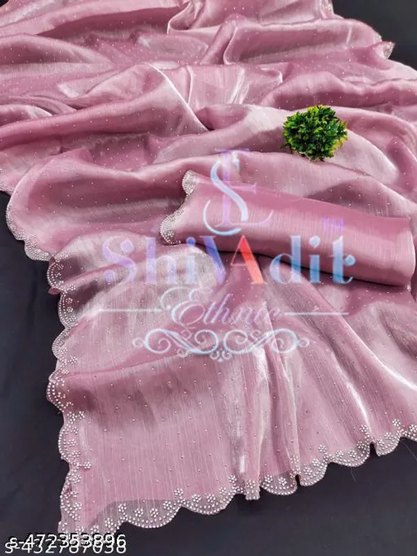 Jimmy_Cohd_Designer_Saree_With_Hand_Work_Lace_With_Party_Wear_Saree