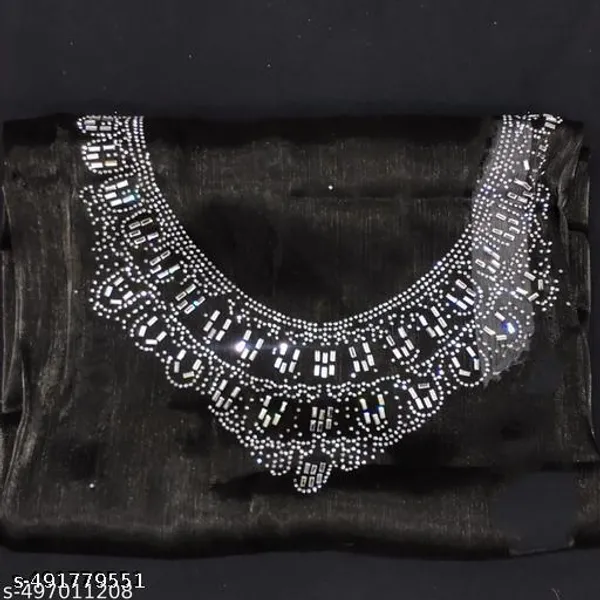 Super_Trendy_Fabrics_Jimmi_Choo_Saree_With_Organza_Blouse_Piece