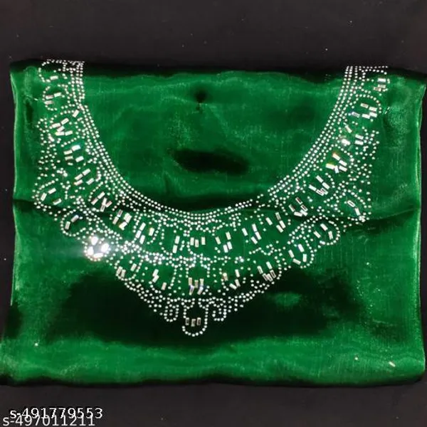 Super_Trendy_Fabrics_Jimmi_Choo_Saree_With_Organza_Blouse_Piece