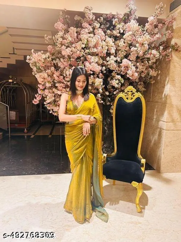 Kavvya_Soothing_Mehandi_Green_Soft_And_Light_Weight_Bollywood_Style_Benarasi_Organza_Weaving_Silk_Saree