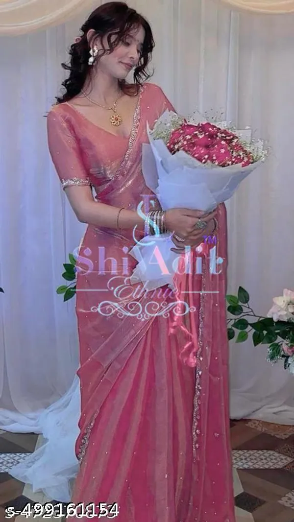 Beautiful_Premium_Quality_Jimmy_Choo_Designer_Saree_With_Beautiful_Cut_Work_Border_Saree_Pure_Soft_Zimmy_Choo_Sarees_With_Amazing_Diamond_Work_Jimmy_Chu_Fabric_Diamond_Work_Saree_With_Unstitch_Blouse_Soft_Jimmi_Choo_Saree_With_Beautiful_Sirosky_Work_Design
