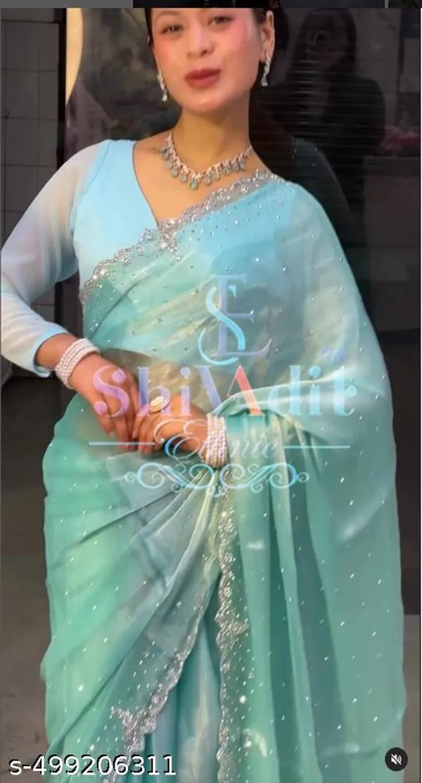 Jimmy_Chu_Organza_Sarees_Designer_Organja_Sarees_Party_Wear_Stone_Saree_New_Collection_Stone_Work_Sarees_Stone_Wala_Saree_Jimmy_Chu_Fabric_Saree_Sarees_New_Collection_2024_Party_Wear_New_Model